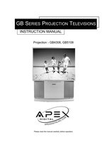 Apex GB4308OM TV Operating Manual